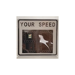 Solar-Powered LED Digital Traffic Sign Radar Speed Limit Sign